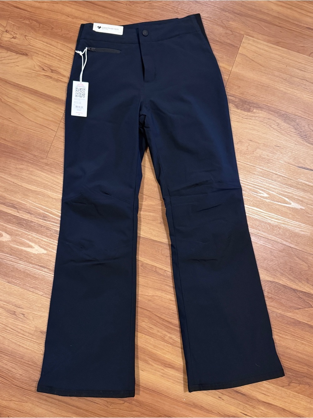 Obermeyer Sugarbush Stretch Snow Pant Softshell Wms Sz 2 Black NWT Ski Snowboard
